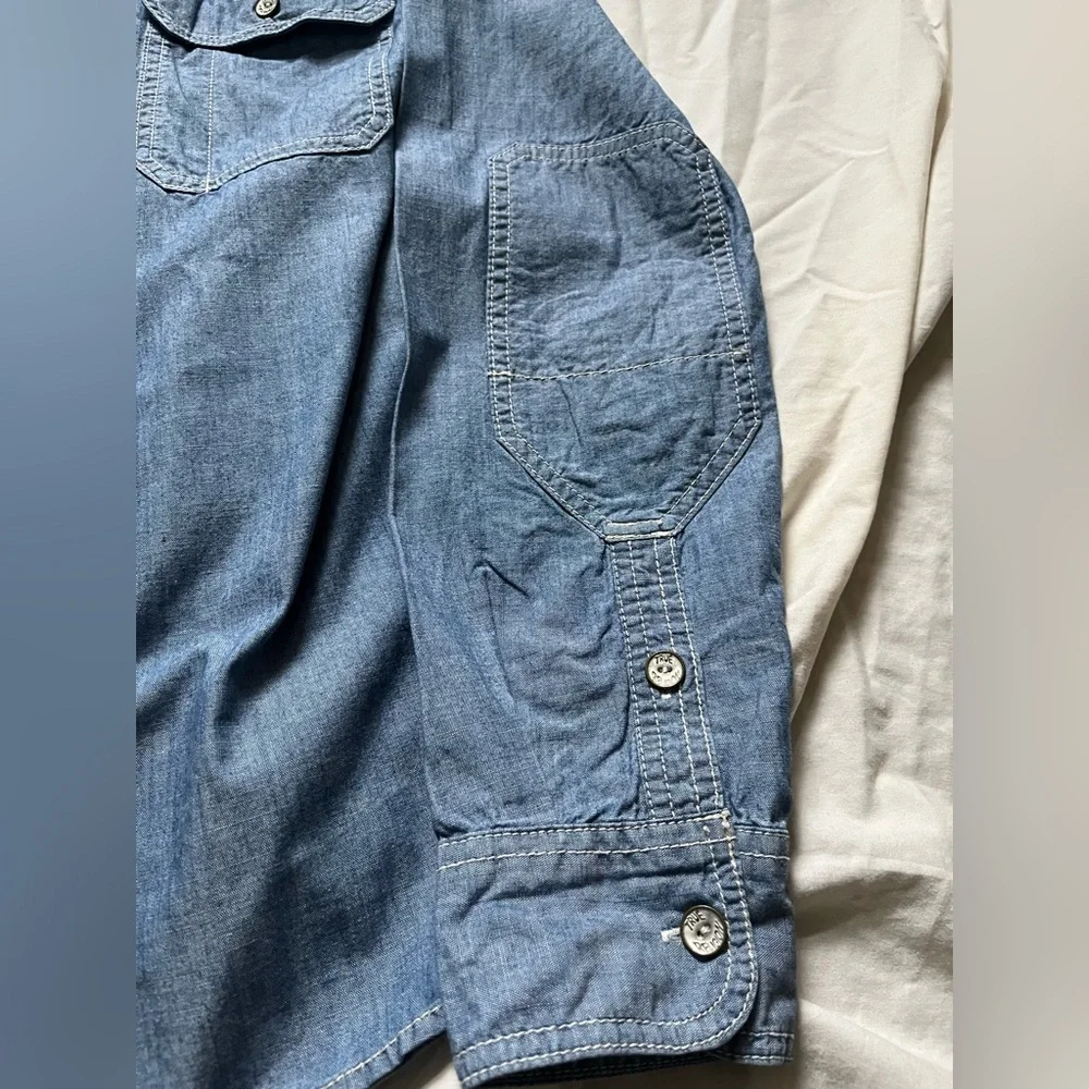 True‎ Religion Denim Shirt SZ M